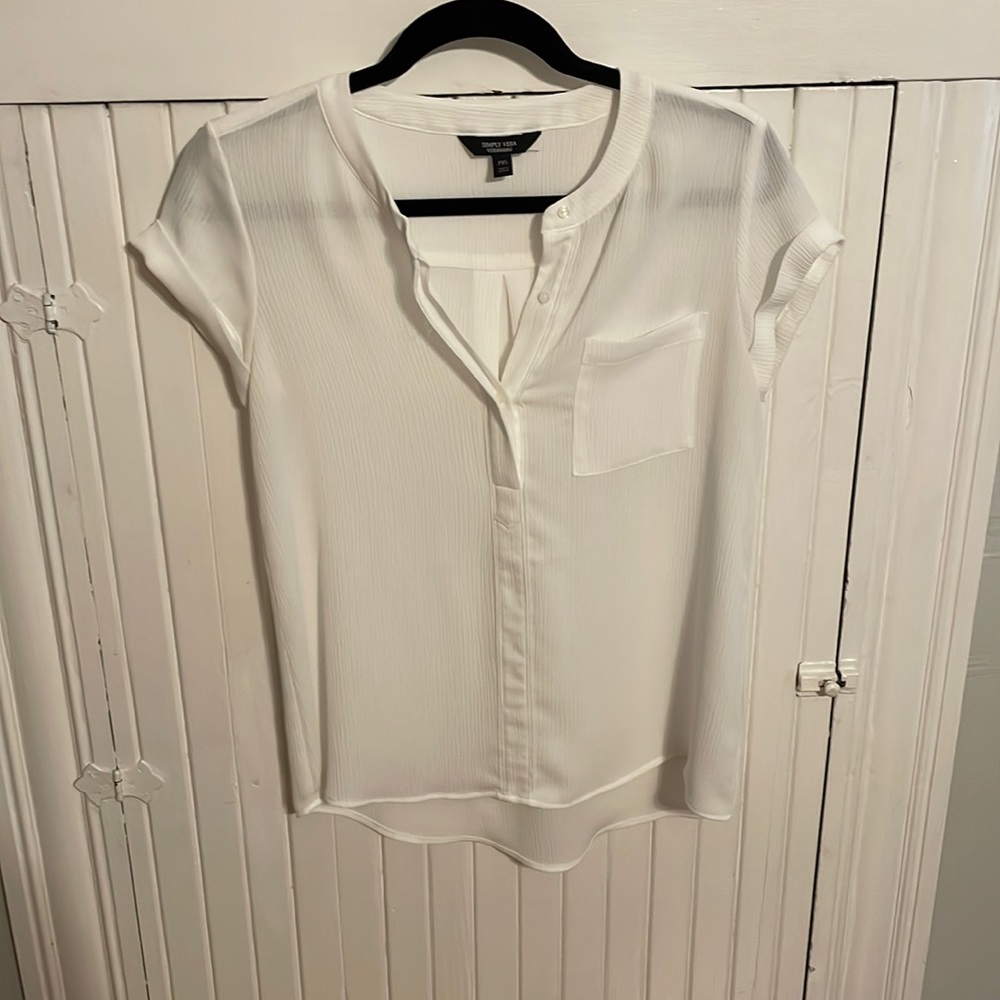 Sheer blouse
